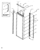 Door & handle trim refrigerator