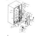 Amana SRD520SE-P1186301WE cabinet back diagram