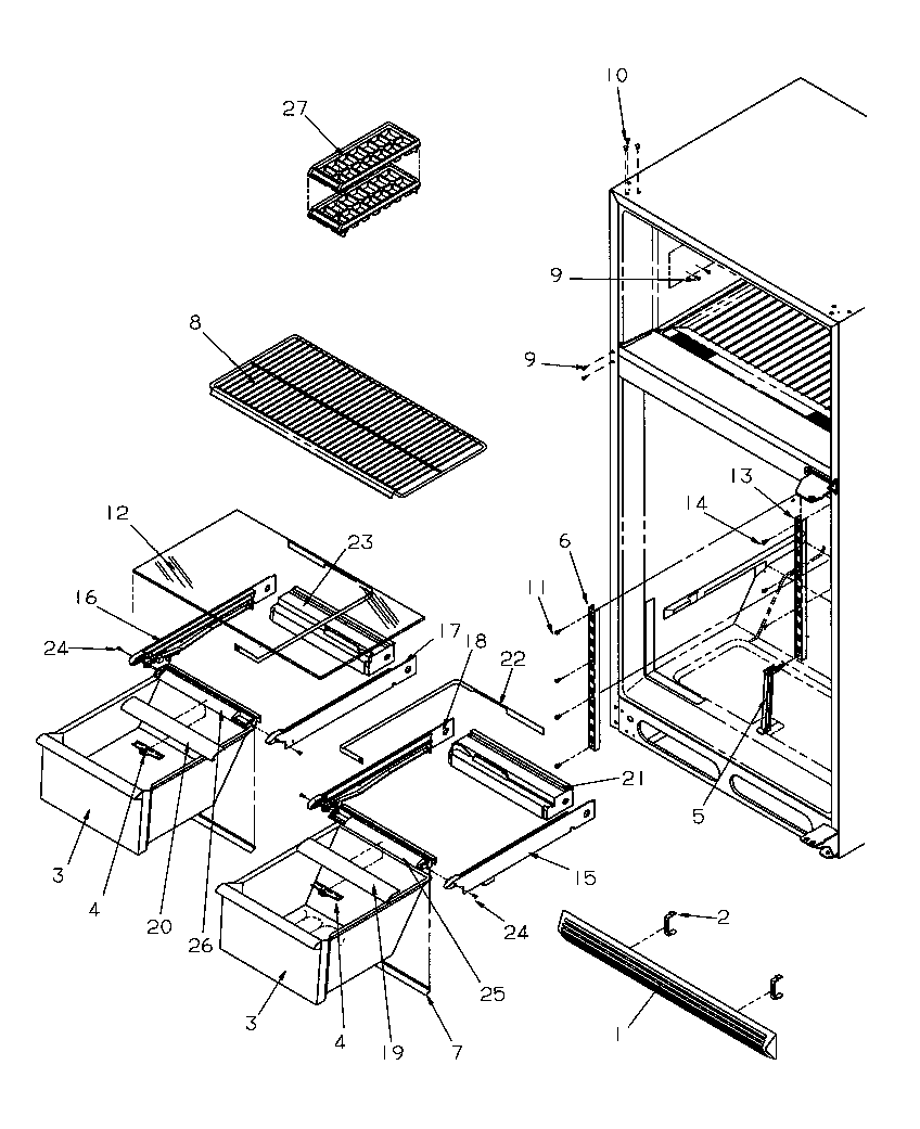 CABINET SHELVING