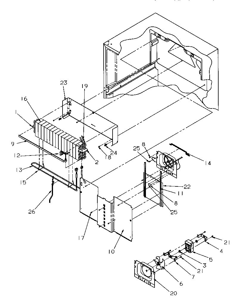 EVAPORATOR ASSEMBLY