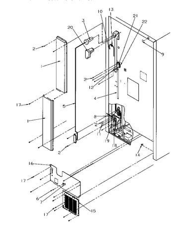 Cabinet back