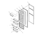 Amana SGD521SBL-P1197101WL refrigerator door diagram