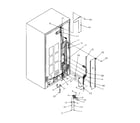Amana SBD20S4E-P1190001WE cabinet back diagram