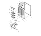 Amana BR22S6E-P1196703WE refrigerator inner door diagram