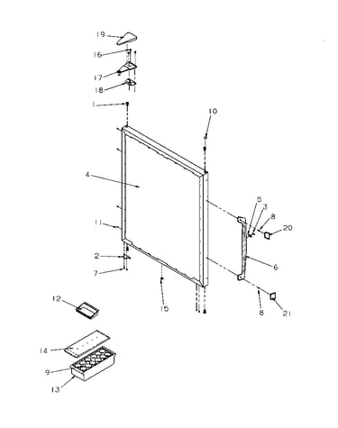Refrigerator outer door