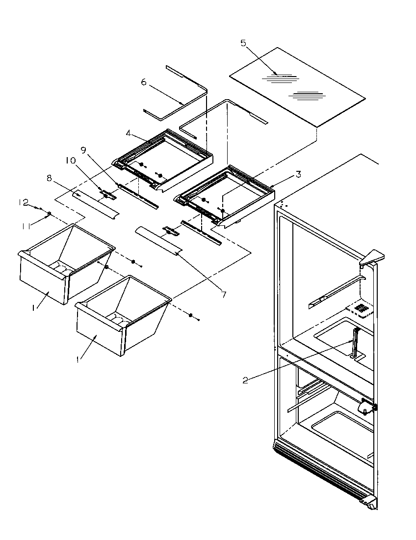 Crisper compartment