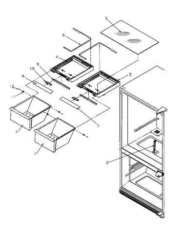 Crisper compartment