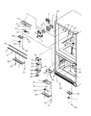 Refrigerator/freezer controls & light switches
