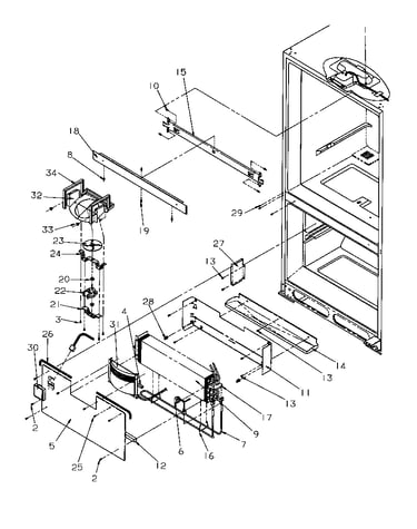Evaporator area