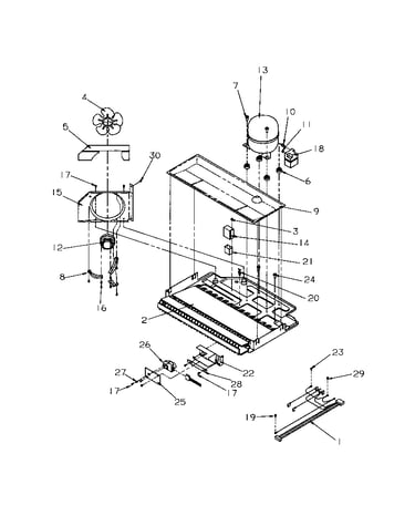 Compressor compartment