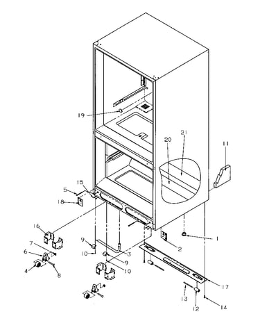 Rollers/drain tube