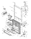 Refrigerator door