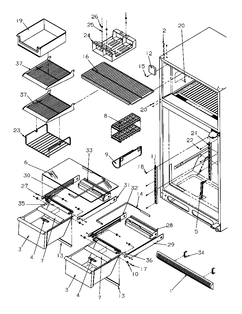 CABINET SHELVING