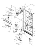Refrigerator/freezer controls & light switches