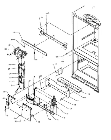 Evaporator area
