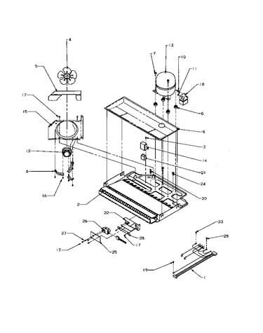 Compressor compartment