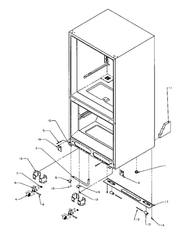 Rollers/drain tube