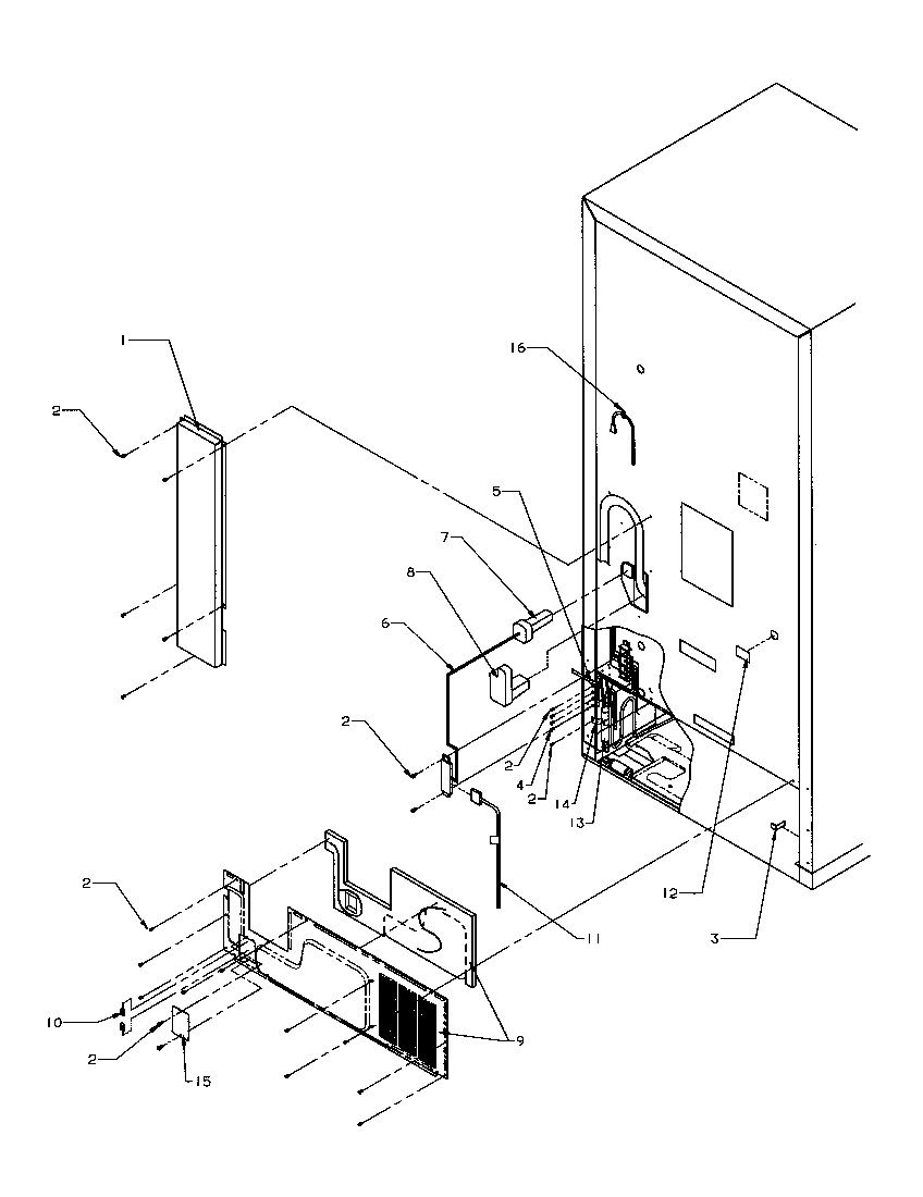 Cabinet back
