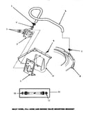 Cabinet top, loading door & control hood rear panel