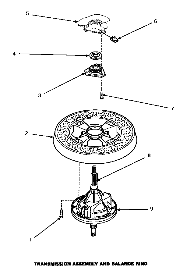Transmission assembly & balance ring