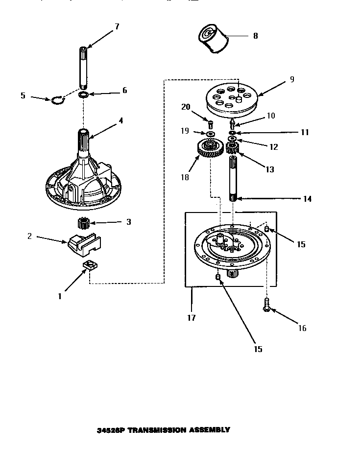 34526p transmission assembly