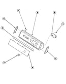 Graphic panel, control hood and controls