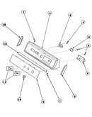 Graphic panel, control hood and controls