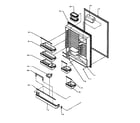 Amana BX20R-P1161506W refrigerator inner door diagram