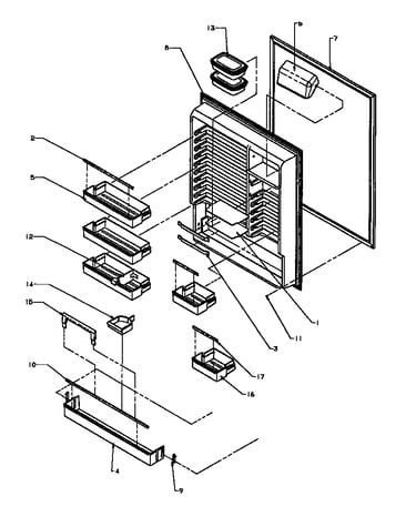 Refrigerator inner door