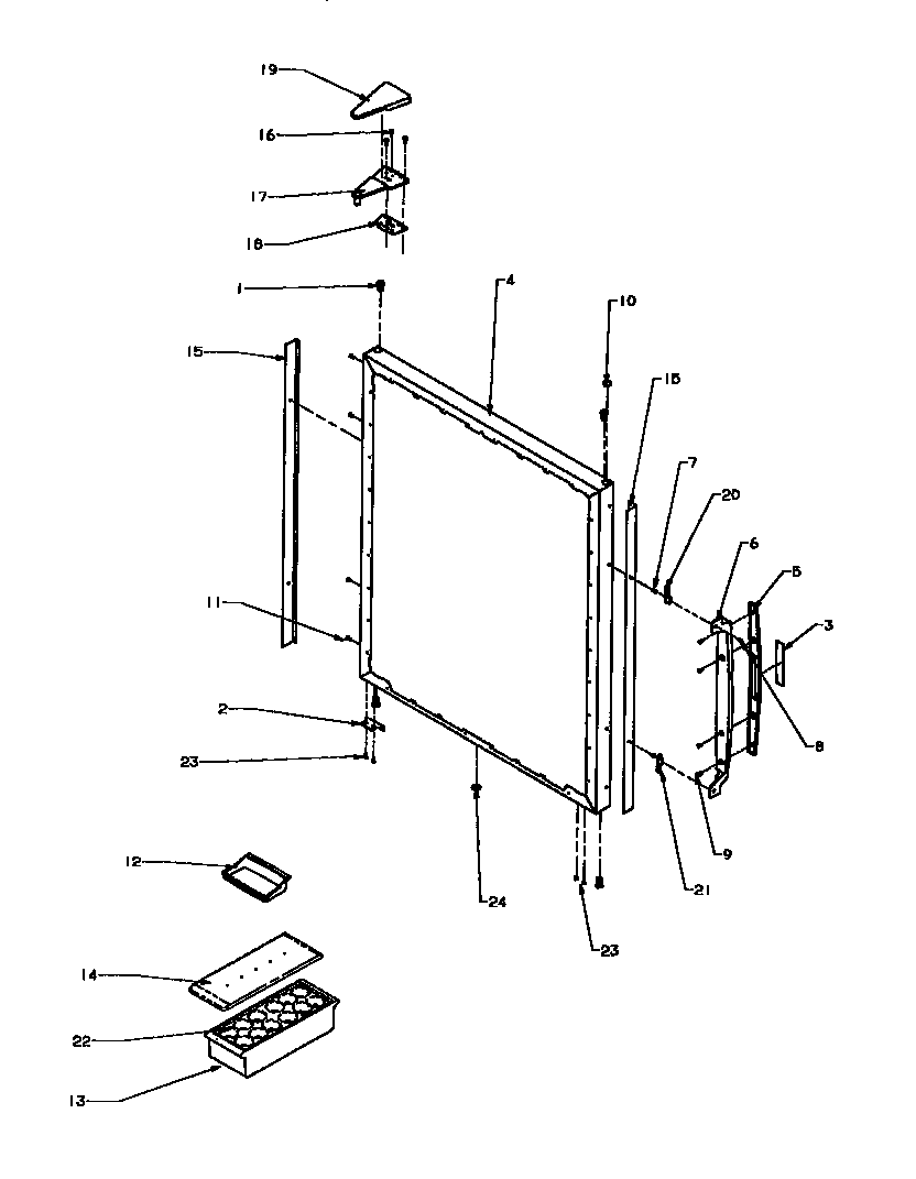 Refrigerator outer door