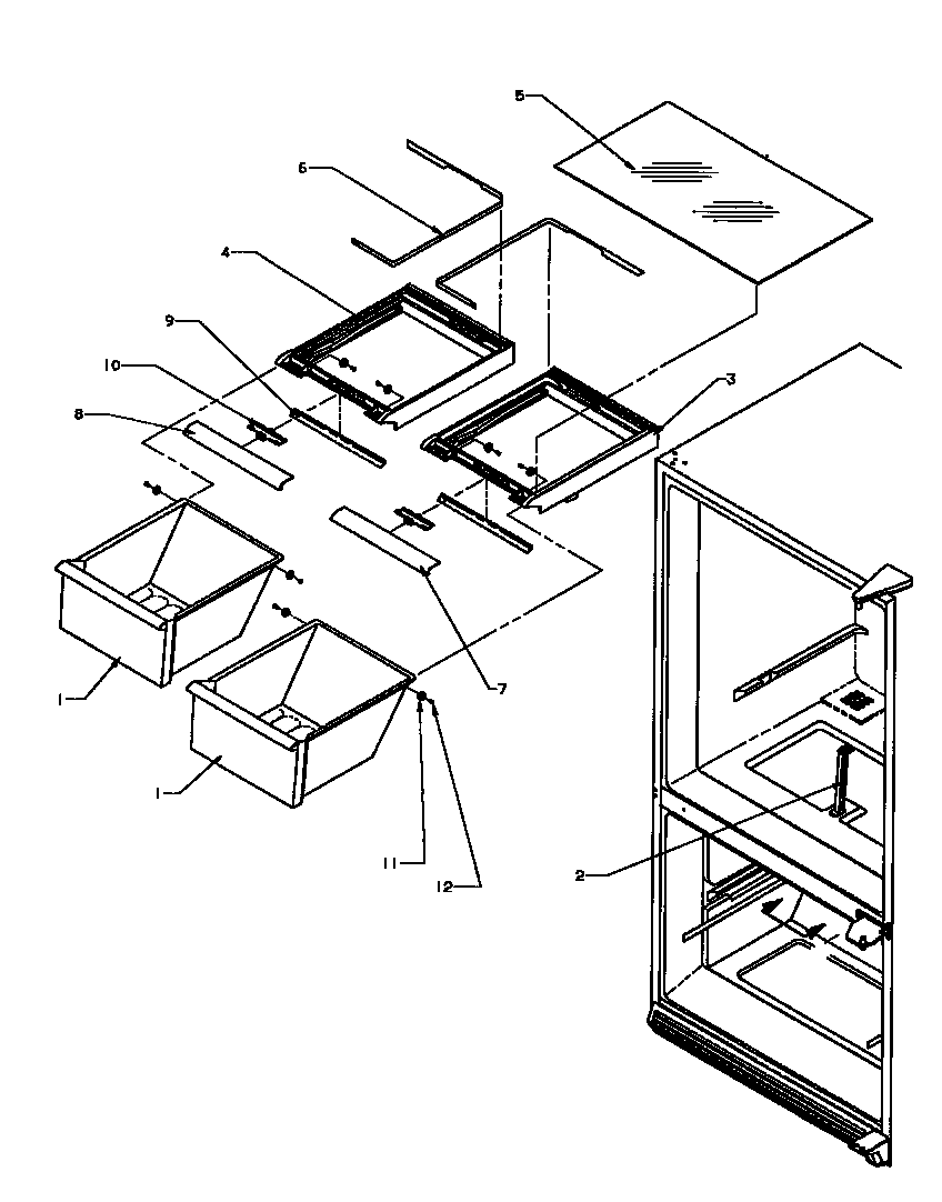 Crisper compartment