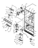 Refrigerator/freezer controls & light switches