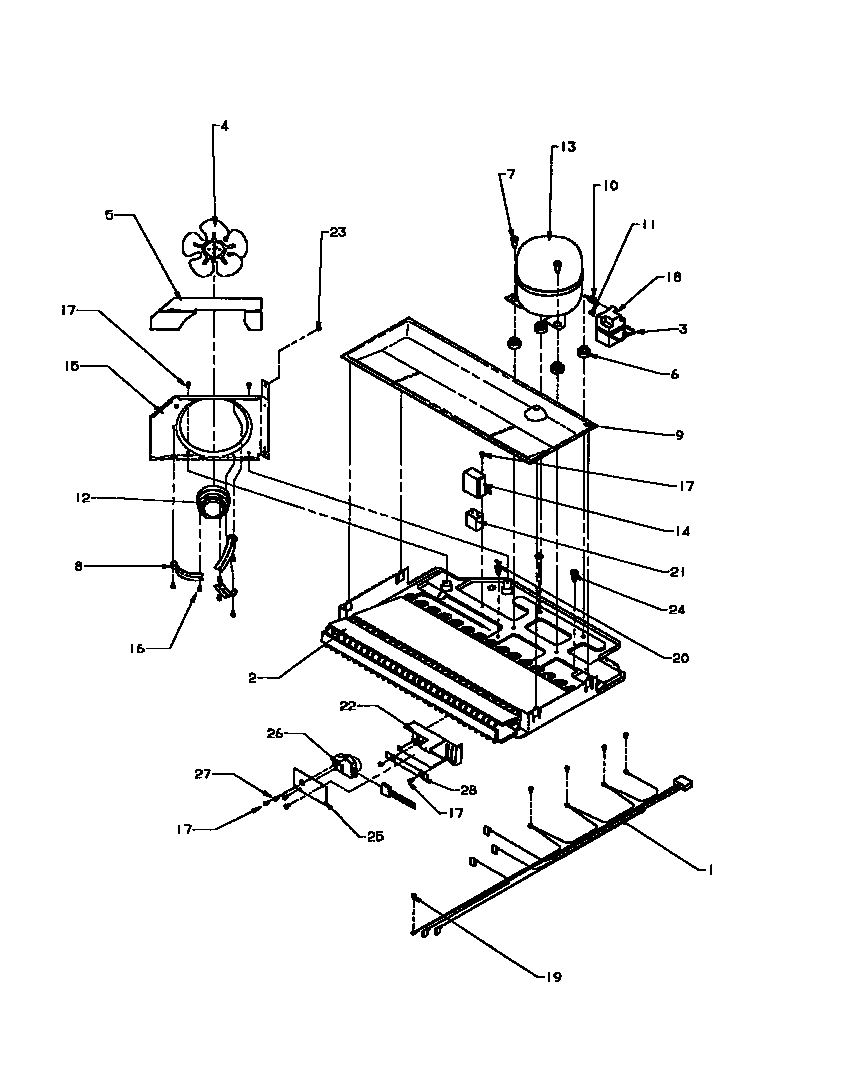 Compressor compartment