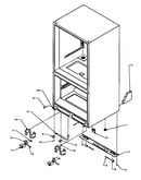 Rollers/drain tube