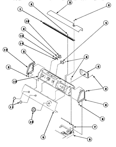 Graphic panel, control hood and controls (lg4209l2/plg4209l2) (lg4209w2/plg4209w2)