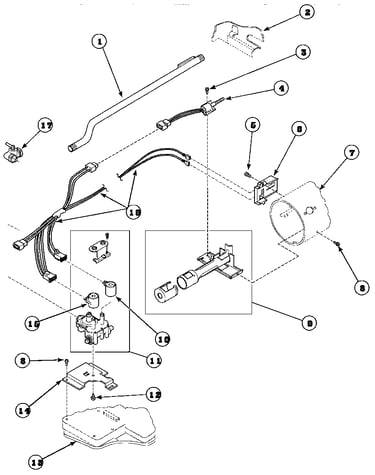Gas valve, igniter and gas conversion kits (lg4209l2/plg4209l2) (lg4209w2/plg4209w2)