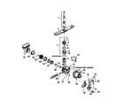 Caloric CDU200CB/P1188323W motor/pump (cdu200cb/p1188323w) (cdu200cww/p1188322w) (cdu300cb/p1188321w) (cdu300cww/p1188320w) (cdu500cb/p1188319w) (cdu500cww/p1188318w) diagram