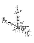 Motor/pump (cdu200cb/p1188323w) (cdu200cww/p1188322w) (cdu300cb/p1188321w) (cdu300cww/p1188320w) (cdu500cb/p1188319w) (cdu500cww/p1188318w)