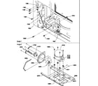 Amana BRF20TLW-P1199201WL machine compartment assembly (brf20tlw/p1199201wl) diagram