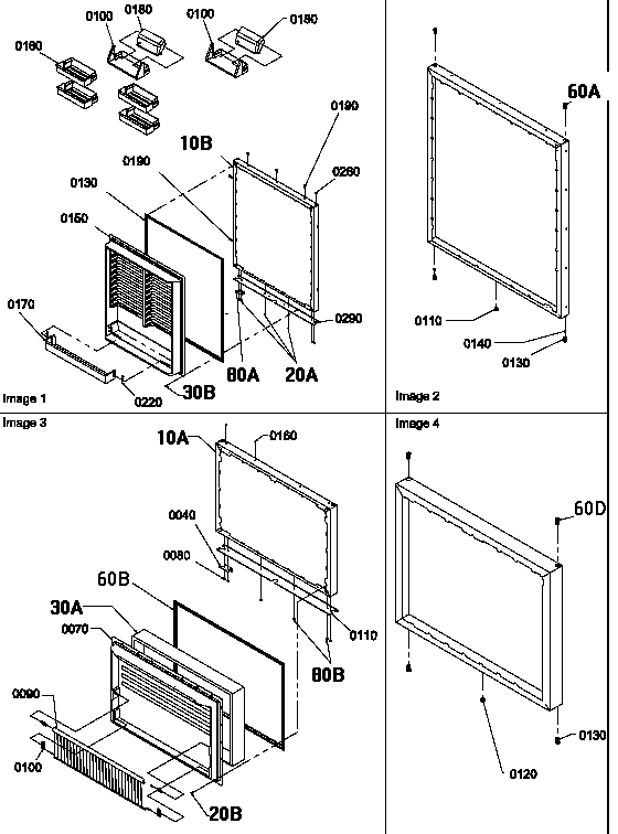 DOOR ASSEMBLIES (BRF20TLW/P1199201WL)