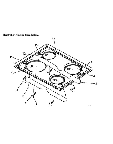 Main top assembly