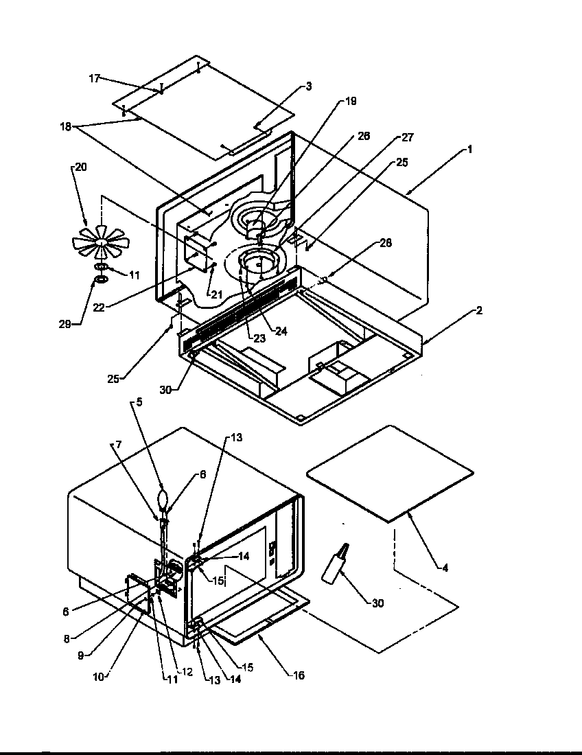 Cavity assembly