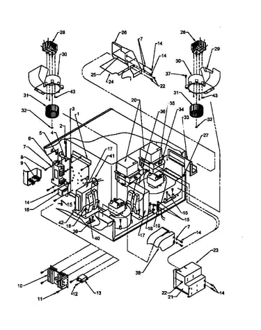 Interior electrical components & mounting parts