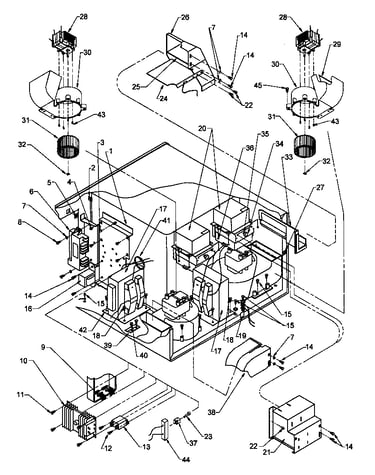 Interior electrical components & related mounting parts