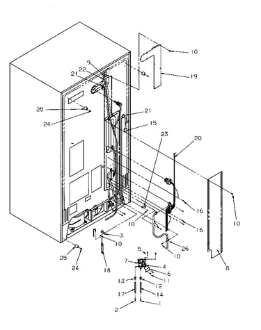 Cabinet back