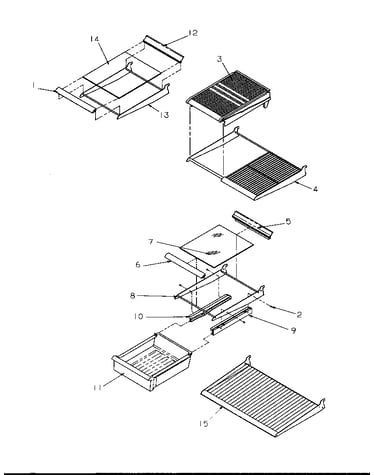 Cabinet shelving