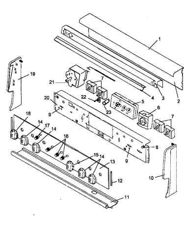 Backguard parts