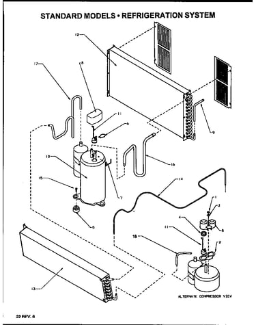 Refrigeration system (ptc07435j/p1169168r) (ptc09300j/p1169161r) (ptc09325j/p1169162r) (ptc09325jr/p1169326r) (ptc09335jft/p1169429r) (ptc09335jft/p1169430r) (ptc12325j/p1169163r) (ptc12400jp/p1169431r) (pth09325k/p1169169r)