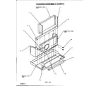 Amana PTC12300JT/P1169437R chassis assembly (cont.) diagram