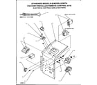 Amana PTH09335KF/P1169442R electrical controls amd parts diagram